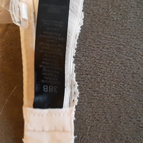 Strapless lace bra EUC - Picture 2 of 2